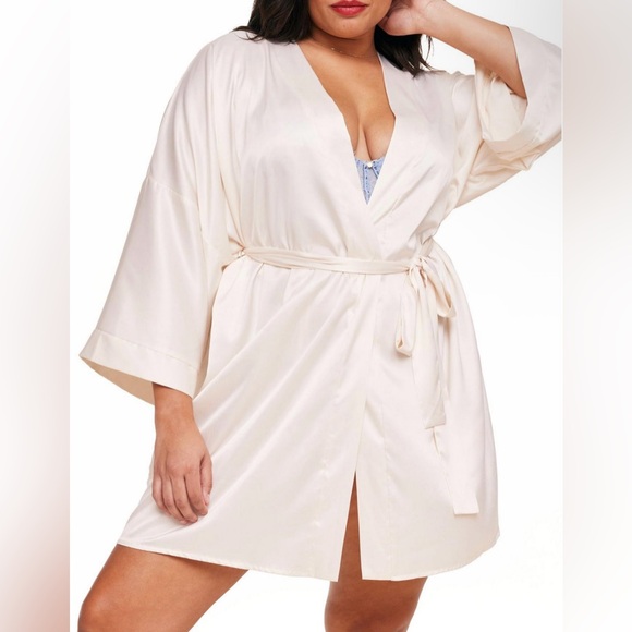 NWT Adore Me Plus Size Izabella Robe Bata Kimono - Picture 1 of 5